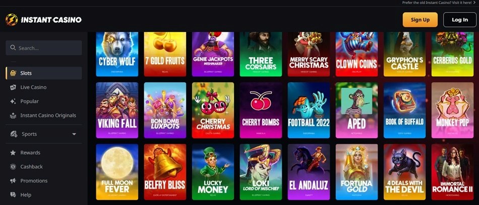 Instant casino